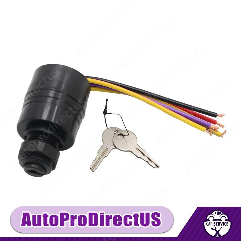 NIgnition Key Switch with Choke Function Fits Mercury Marine Outboard Engines