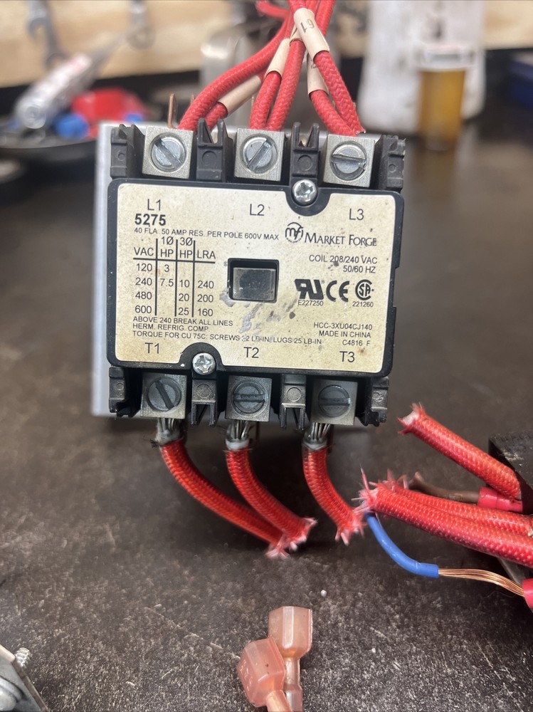 Comercial oven electrical parts
