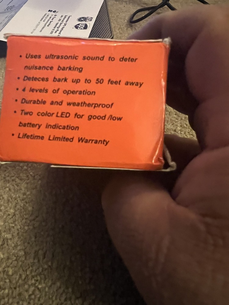 Remote pet training collar with lcd display & Outdoor Bark Control! You Get Both