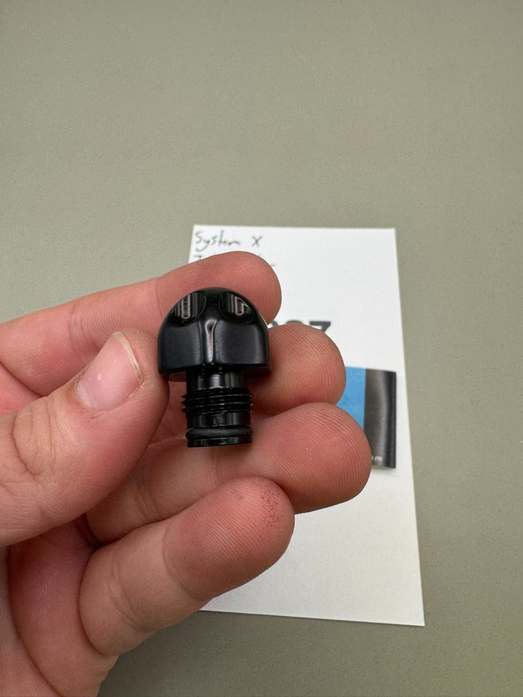 System X Intimidator Ram Cap-Gloss Black