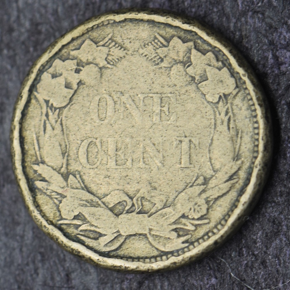 1858 "Large Letters" Flying Eagle Cent - COINGIANTS -