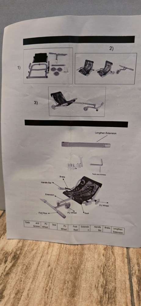 Wave Roller Scooter AD 1131 CTG