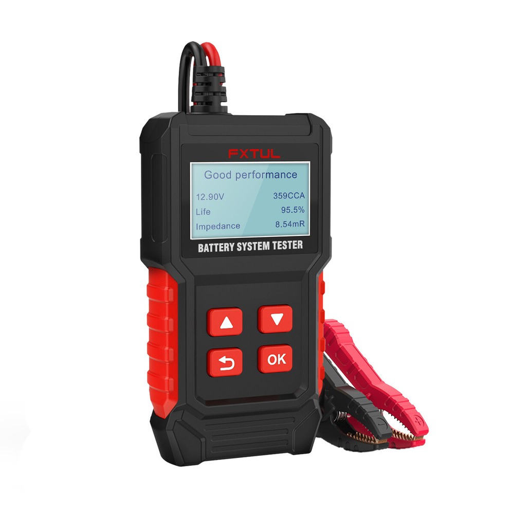 Motorcycle Battery Tester Battery Load Tester Cranking Charging System Analyzer
