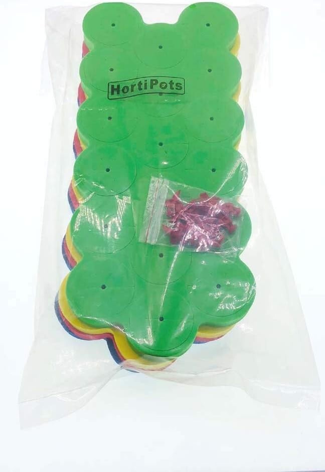 Efficient Clone Machine Collars 1.625 inch - 72 Pack with 12 Colorful Sprayers