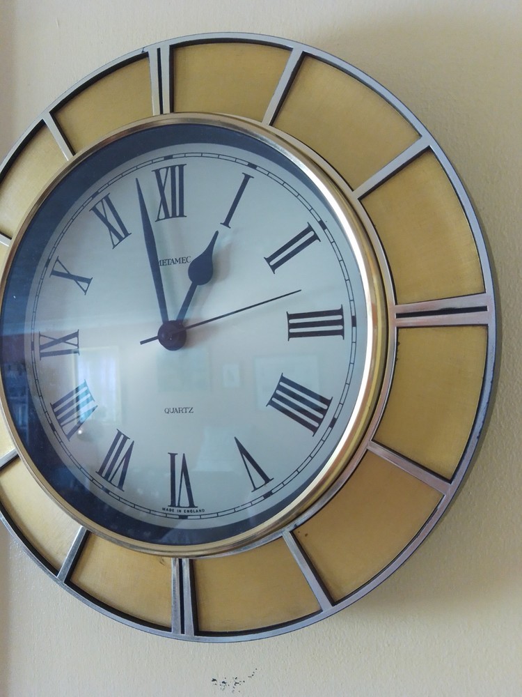 Vintage Metamec Wall Clock