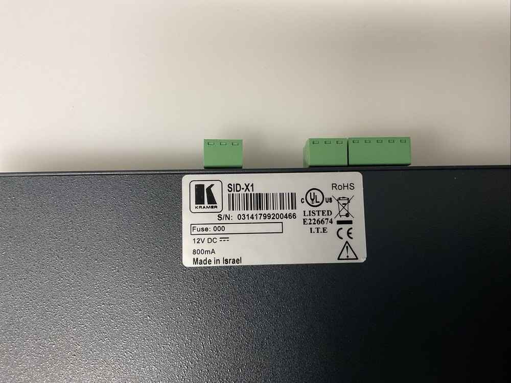 KRAMER MegaTools SID-X1N 4–Input Multi–Format Video over DGKat Transmitter