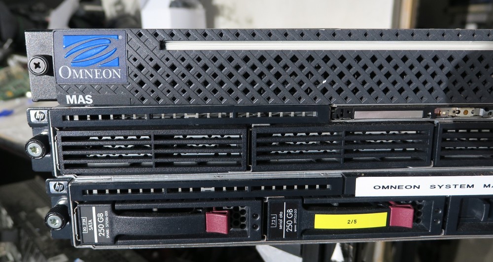 Omneon harmonic system manager, mas1000 unit and more