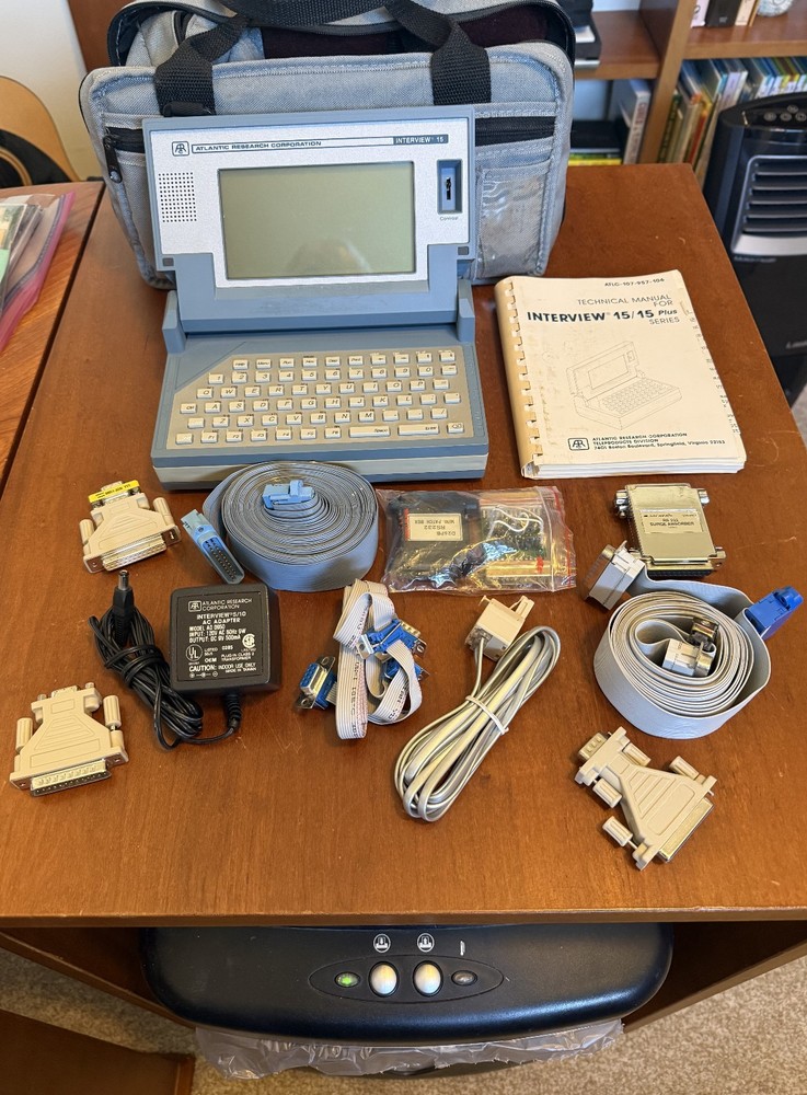 Atlantic Research Corp. INTERVIEW 15 Protocol Analyzer RS-232 Communications