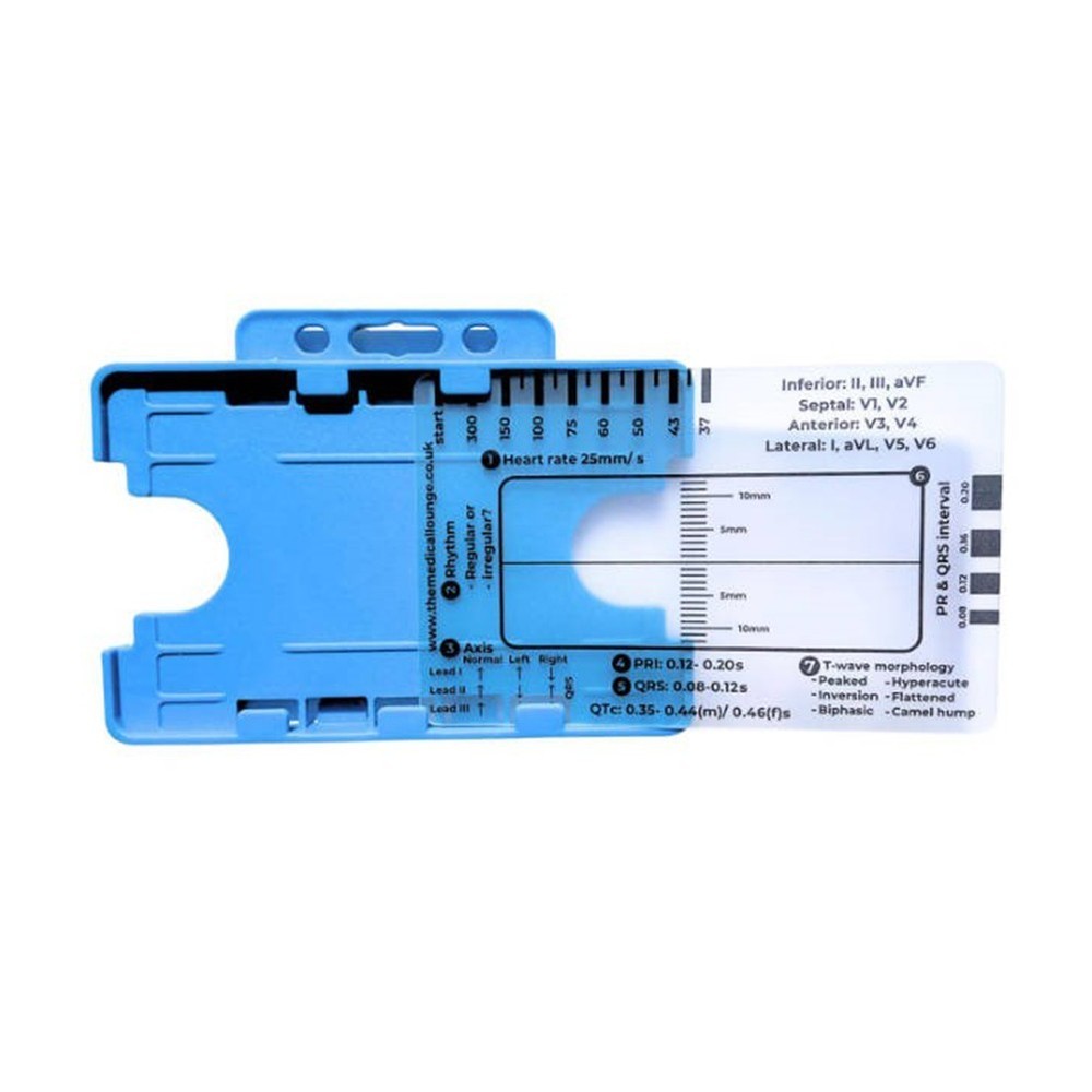 User Friendly For ECG Ruler for Efficient For EKG Analysis and Training