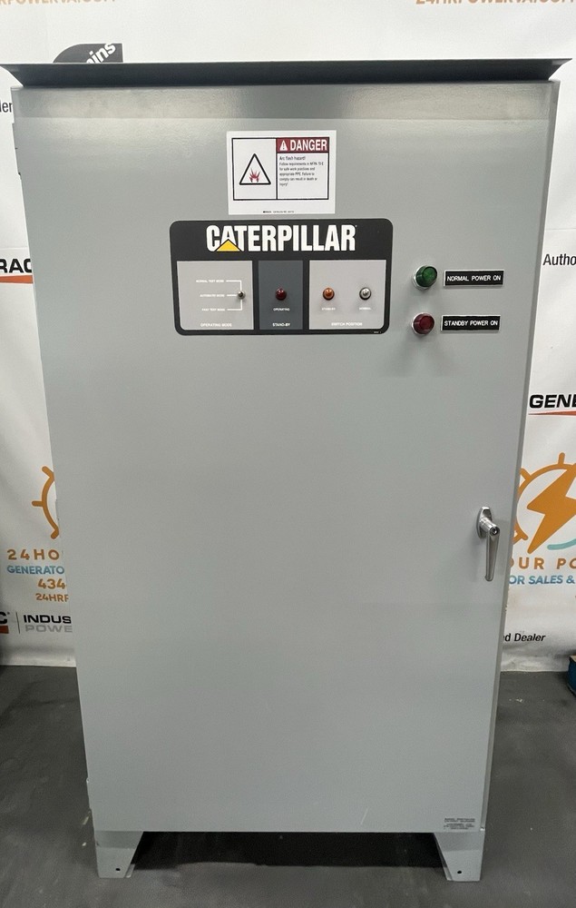 800 Amp Caterpillar Automatic Transfer Switch - 277/480v 3 Phase 4-Pole