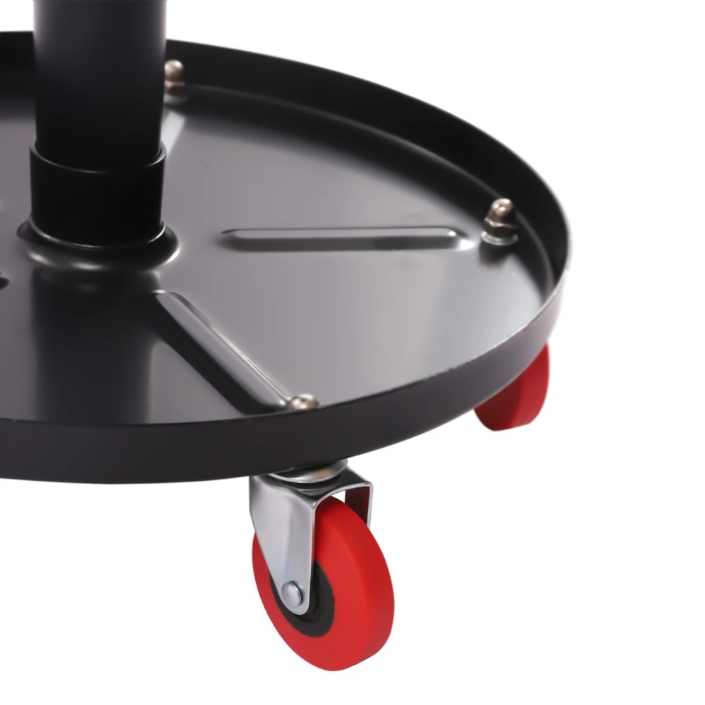 Pneumatic Mechanic Roller Seat Adjustable Rolling Stool with Tool Tray