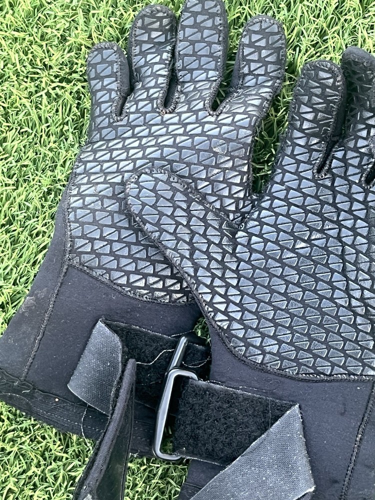 Deep See Scuba Diving Gloves Size Large Black