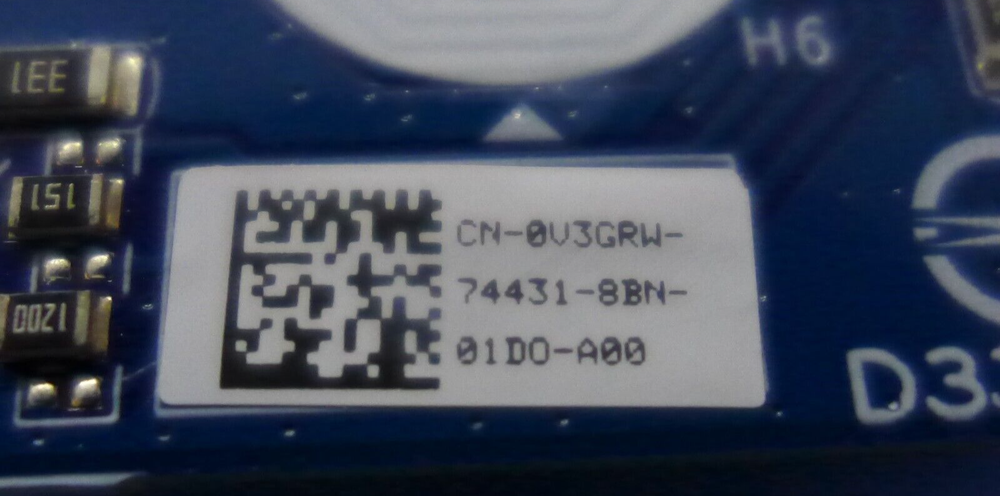 Genuine Alienware Aurora R7 Desktop Side Panel Lightboard Dell V3GRW