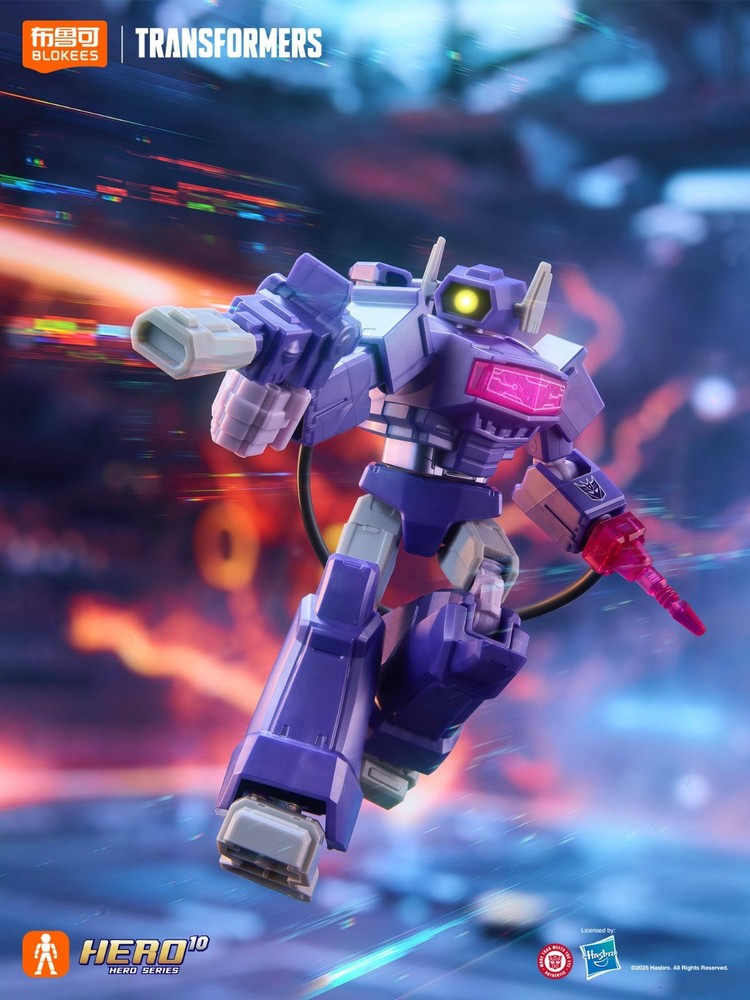 Blokees Transformers Shining Version 4 Shockwave Model Kit Action Figure