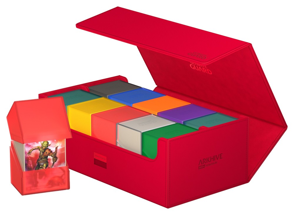 Ultimate Guard Arkhive: 800+ Monocolor - Red