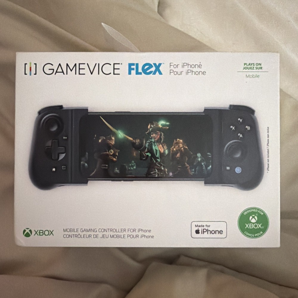 Gamevice Flex Gv216 Attachable Controller for Apple iPhone Lightning - Black