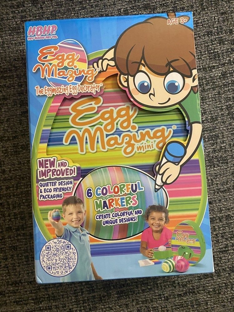The EggMazing Easter Egg Mini Decorator Kit  Set Includes Bonus Items New