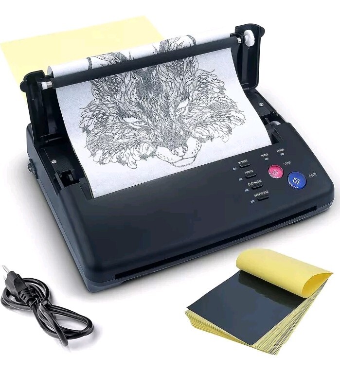 Tattoo Transfer Stencil Machine. Open Box.