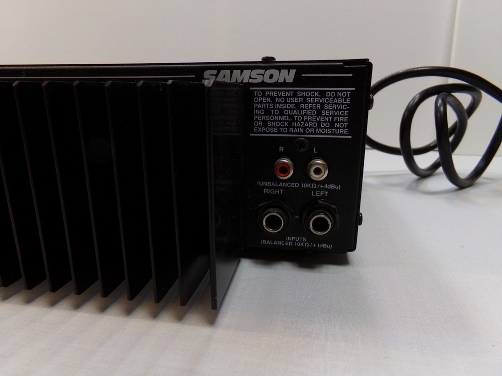 Samson Servo 260 Studio Power Amplifier 130W Stereo