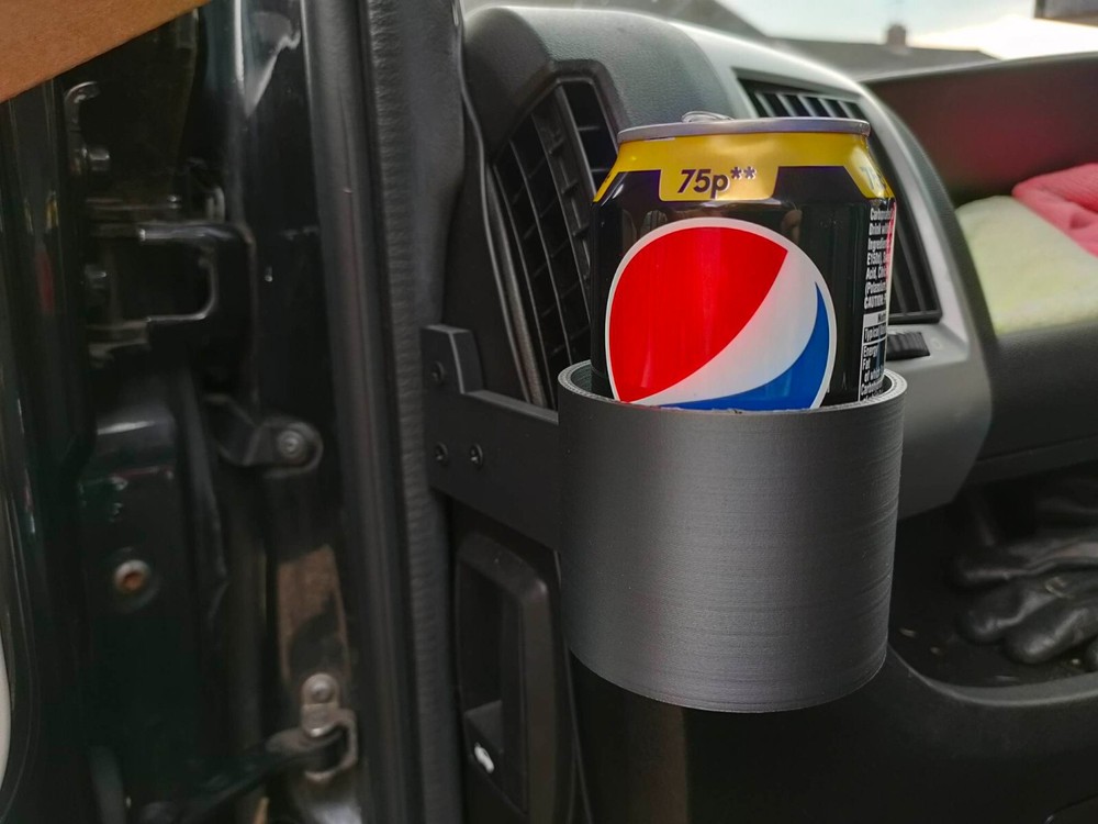 Cup Holder For Renault Traffic Vans Side Panel Mounted