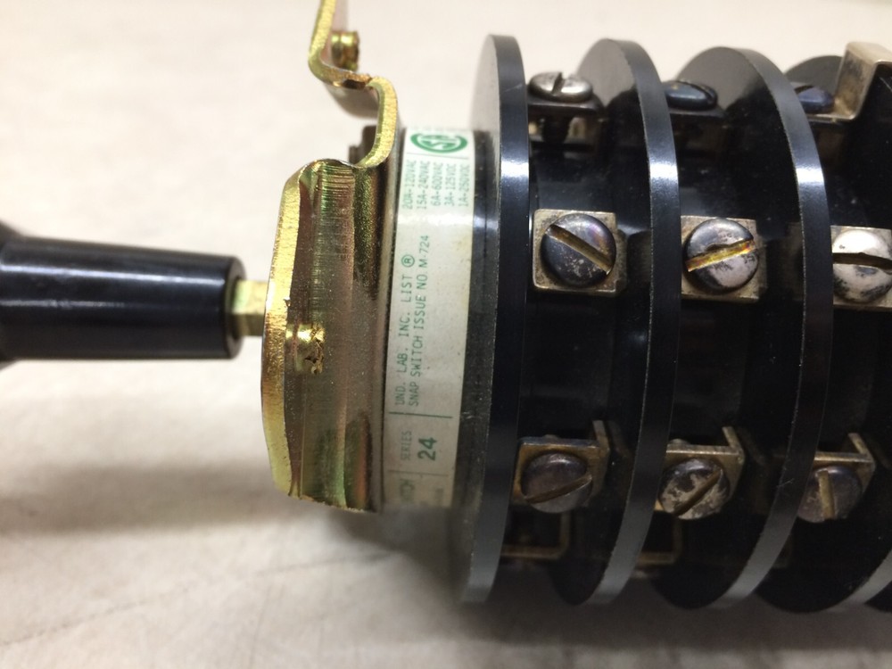 Electro Switch Series 24 24312B Rotary Switch