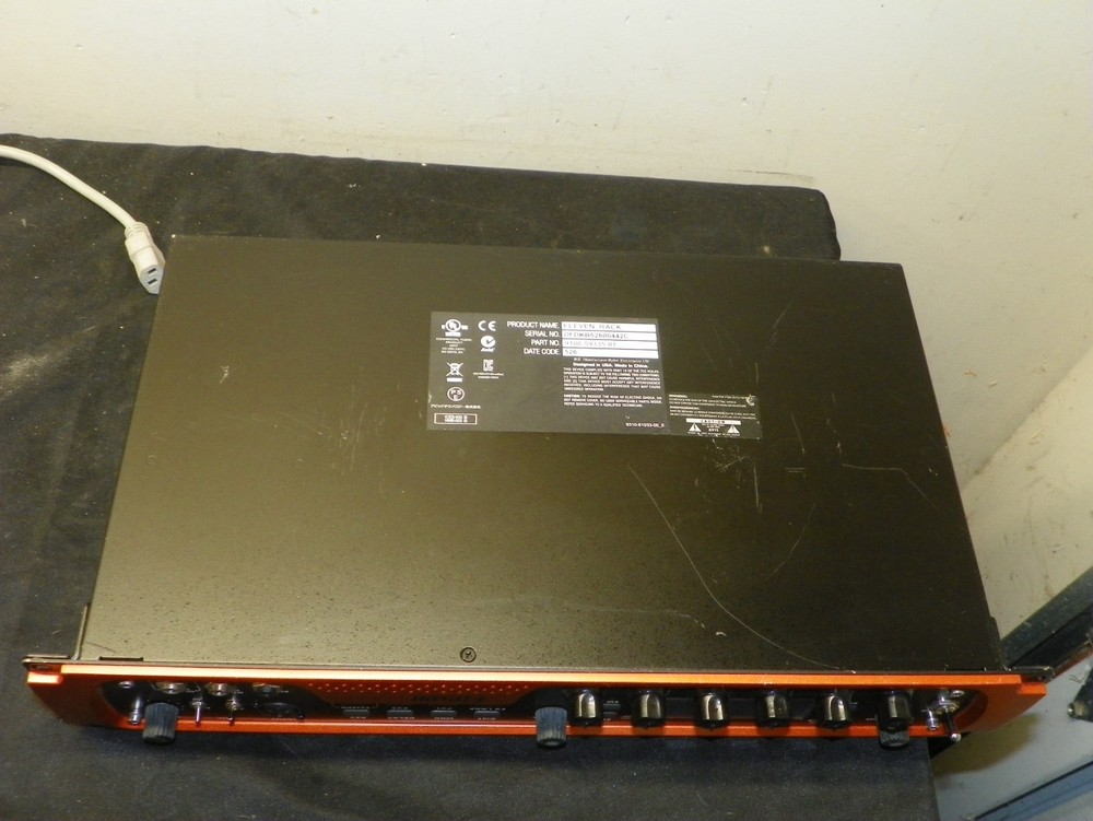 Avid Eleven Rack USB Audio Interface Multi Guitar Effects Processor With Cables