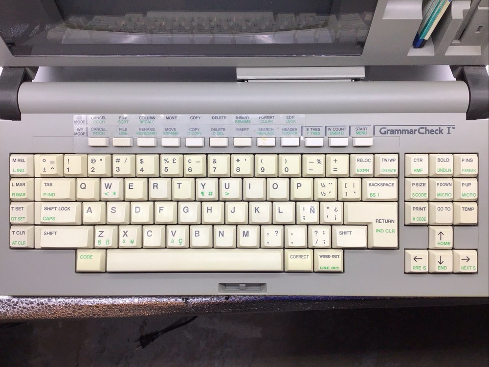 Vintage Brother Word Processor Model WP-80 Used Tested Working See Pics READ
