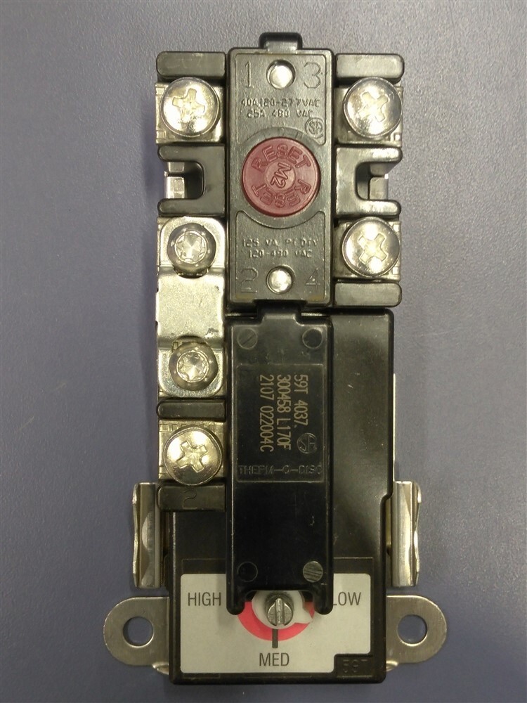 Thermodisc Thermostat 66T 4400 & 59T 4037 301200 L190F 2109 030504