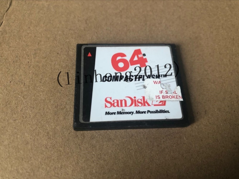 64MB SanDisk CompactFlash CF Memory Card   64MB SDCFB