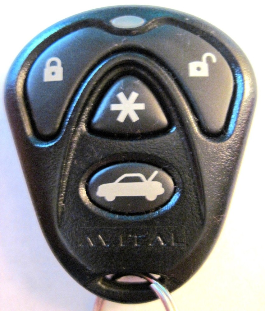 AVITAL 7143L 4-Button Replacement Remote ce0889 2(66) CODES Transmitter starter