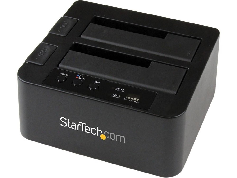 StarTech eSATA / USB 3.0 Hard Drive Duplicator Dock with SATA 6Gbps