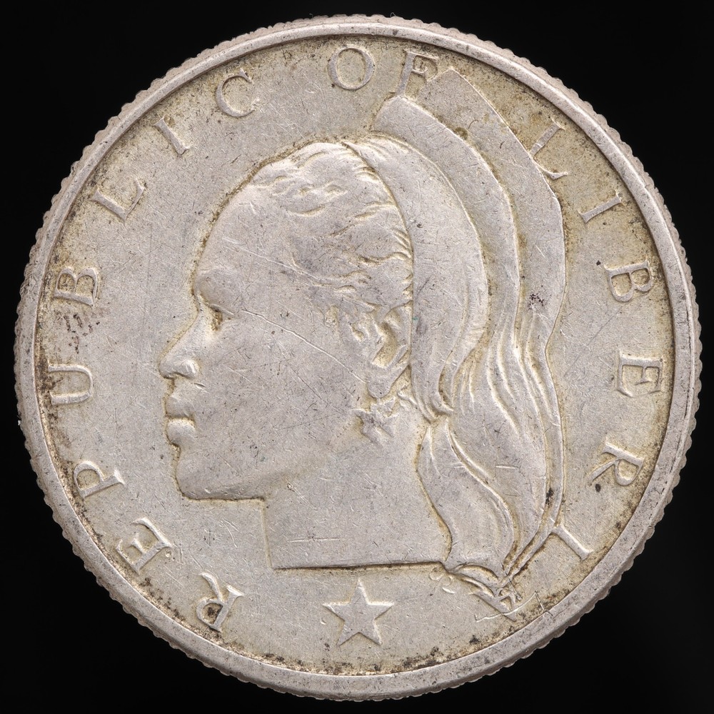 1961 Liberia 25 cent