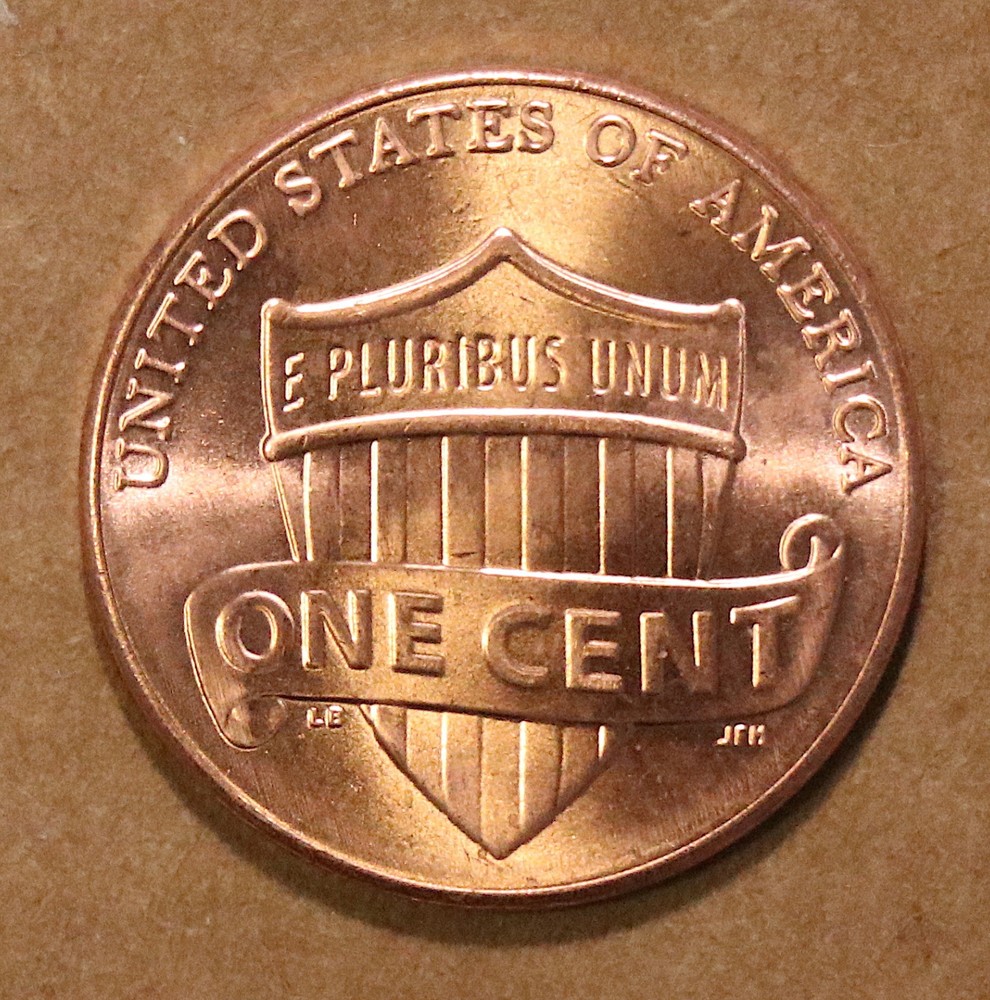 2018 D Lincoln Shield cents BU