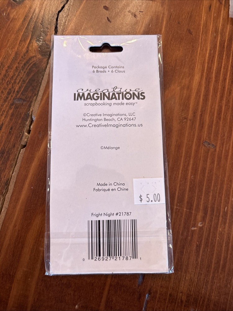 Creative Imaginations Scrapbooking Brads Spiders And Bats