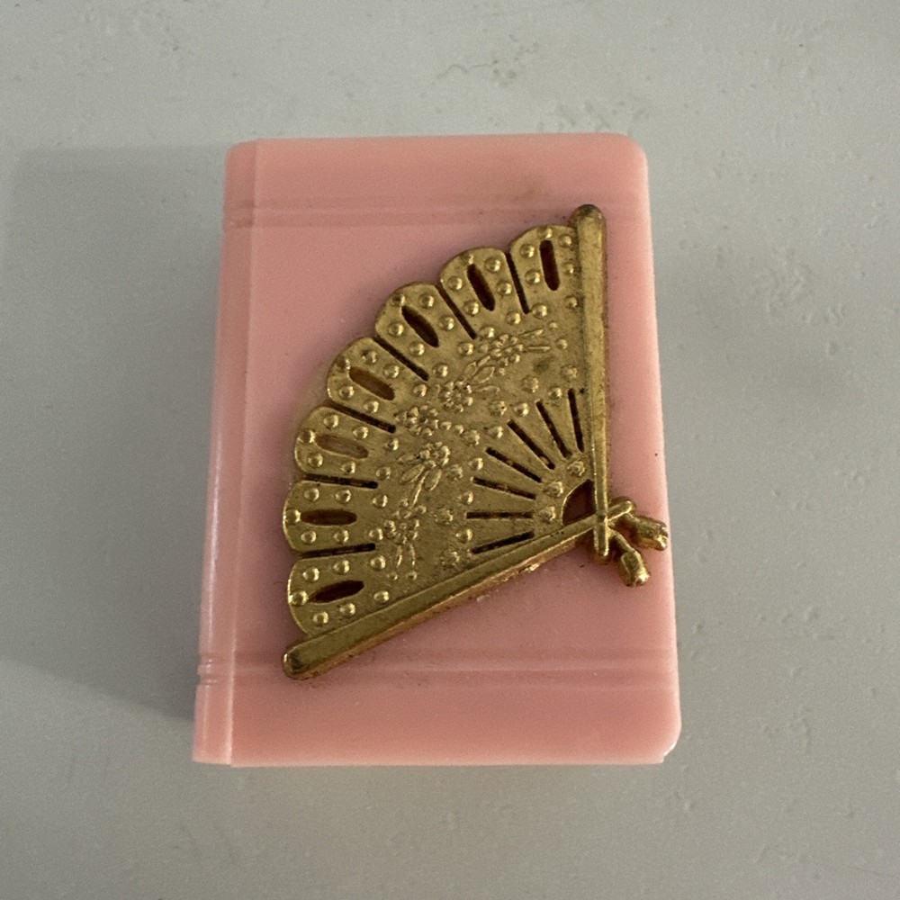 Vtg Pink Plastic Match Holder