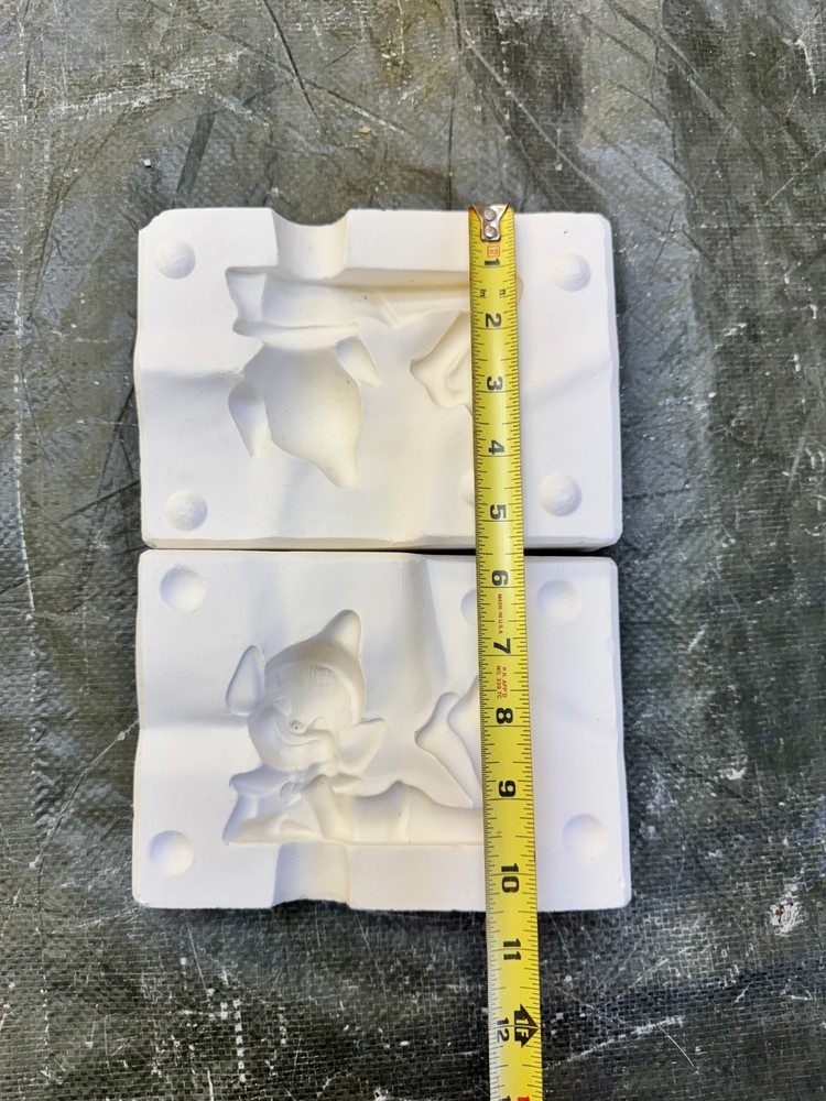 VINTAGE B & B CERAMIC MOLD #244 PIXIE