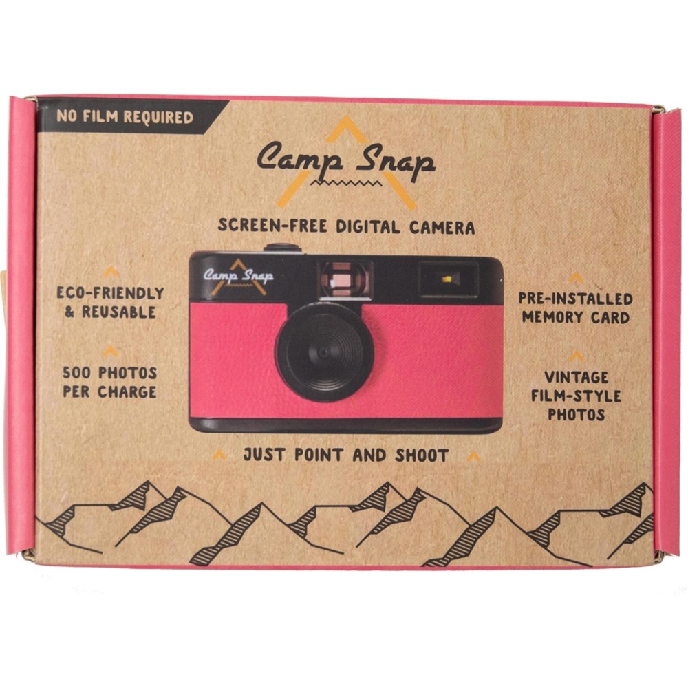 Camp Snap Screen-Free Digital Camera (Pink)