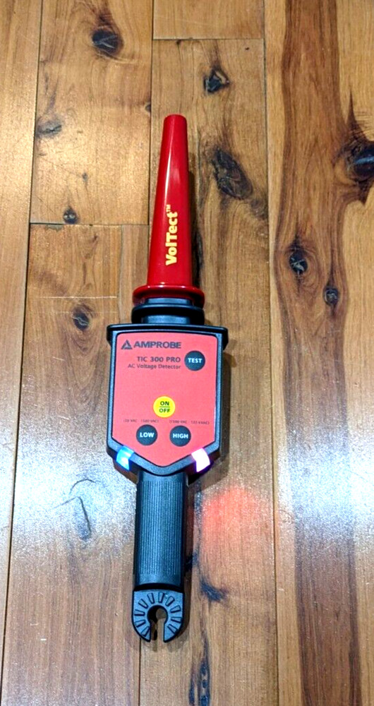 Amprobe Tic 300 Pro AC Voltage Detector With Case Used