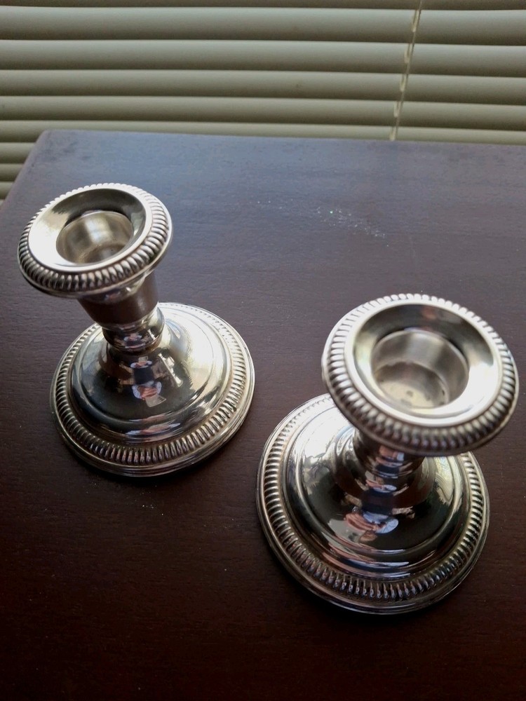 sterling silver candlesticks candelabra