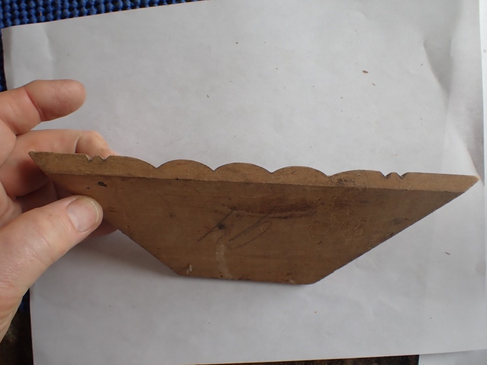 GERMAN CLOCK BOTTOM CASE PART