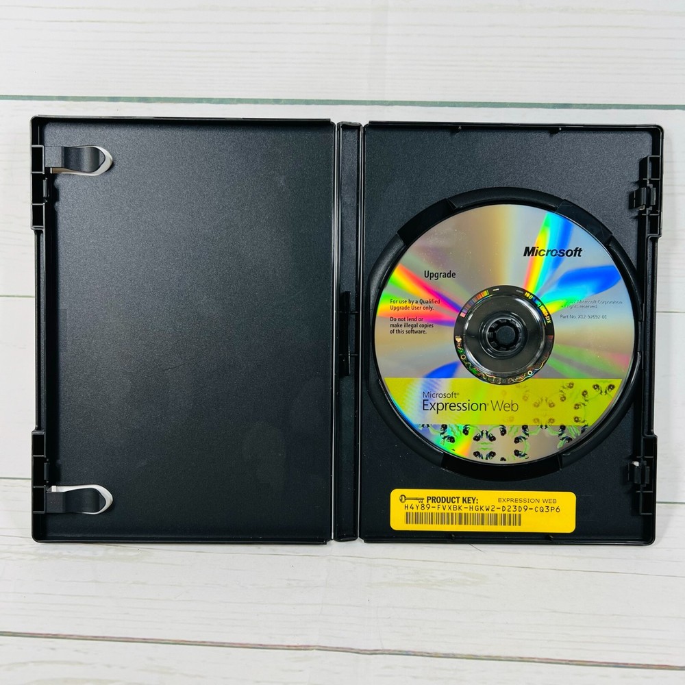 Microsoft Expression Web Upgrade