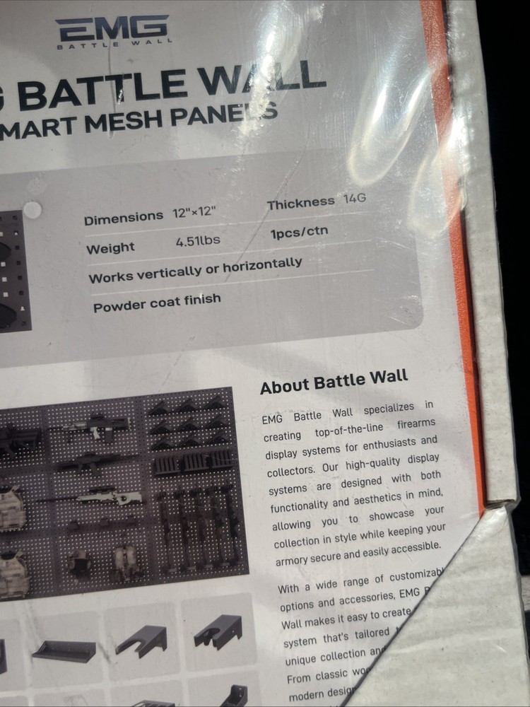 EMG Battle Wall Smart Mesh Panel