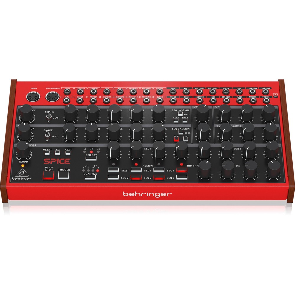 Behringer Spice Analog Semi-Modular Polyrhythmic Synthesizer