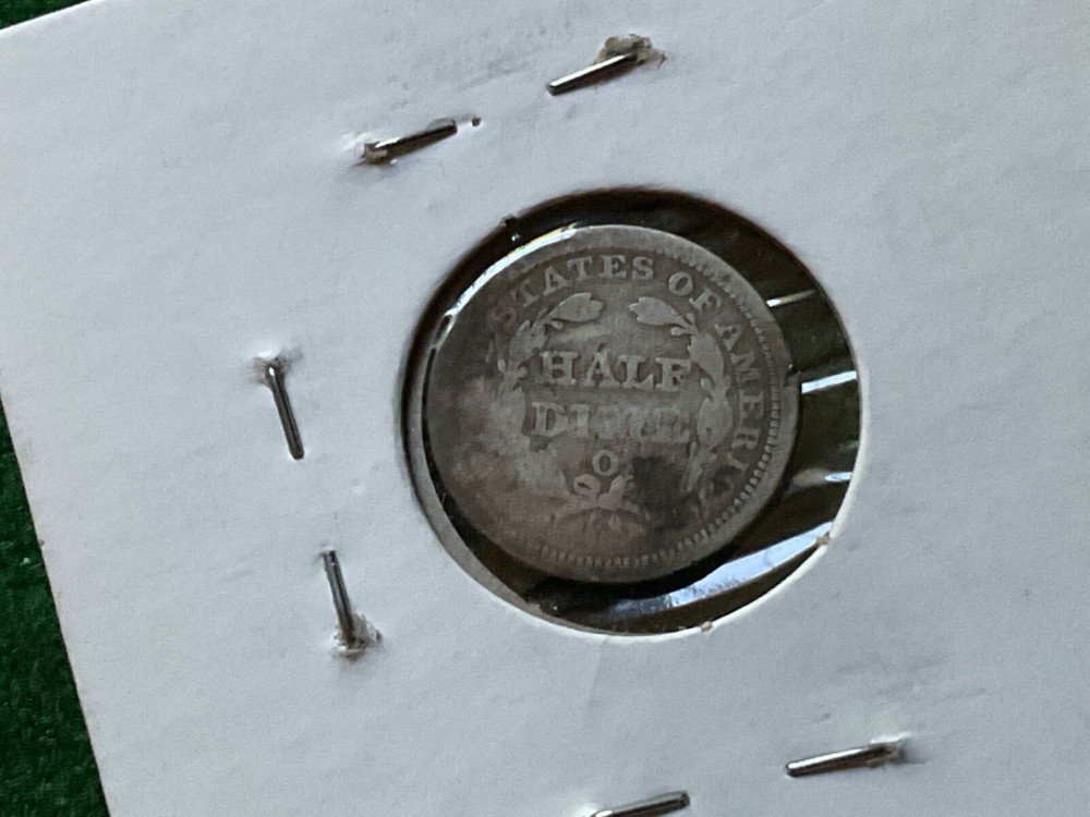 1853 O with Arrows Silver Half Dime - T30