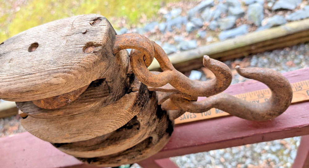 Antique Pulleys