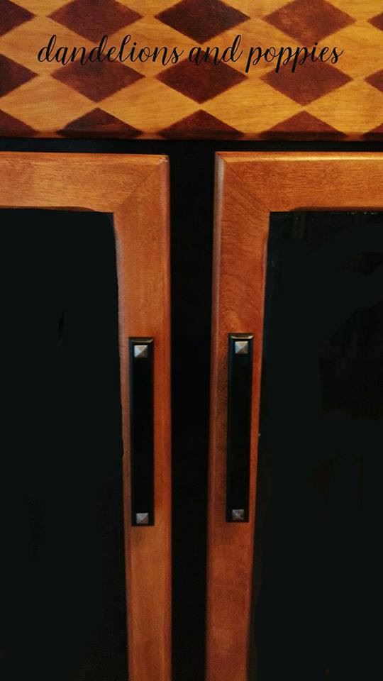 6-5/16" Kaley Pull Black And Stainless Steel