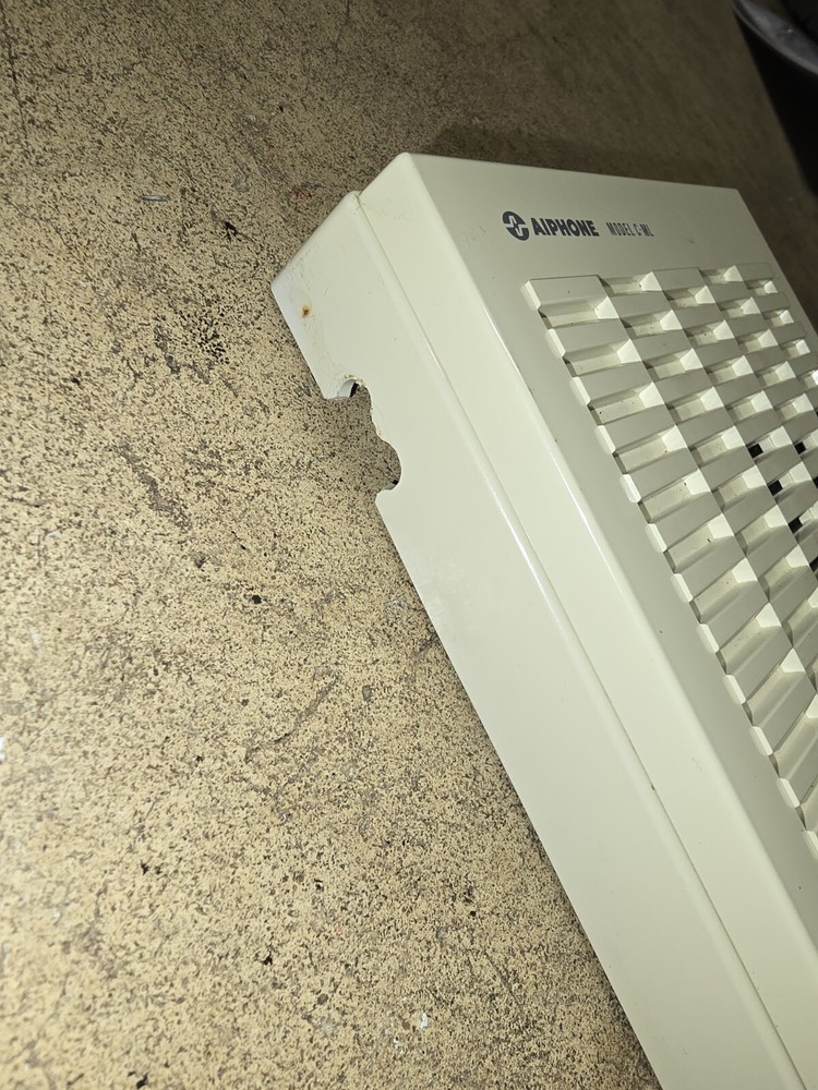 Aiphone C-ML Intercom Flush Mount Door Station CLEANED TESTED AND FUNCTIONING