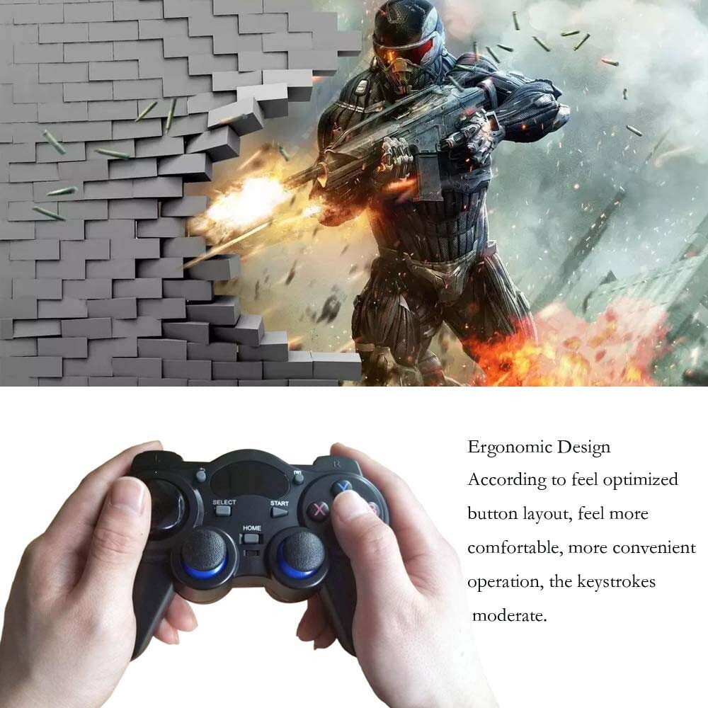 USB Wireless Gaming Controller Gamepad for PC Laptop Computer Joystick
