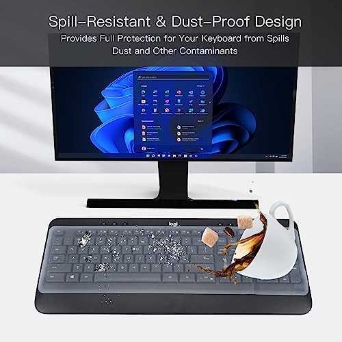 Universal Keyboard Cover Skin for Size PC Computer Desktop Keyboard Standard