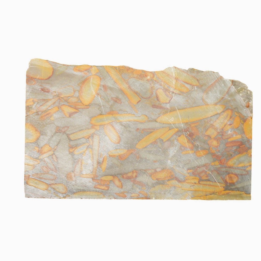 Bamboo Jasper Slab - Long Conglomerate Flows